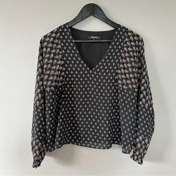 MADEWELL BLOUSE - Picture 1 of 5